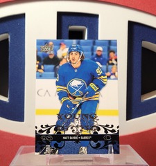 Matt Savoie 2023-24 - Young Guns Retro Rookie #T-26 Extended Series Upper Deck